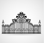 Gates, Grills, Railings, Fences and Fencing Materials